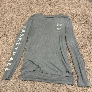 Grey Under Armour long sleeve